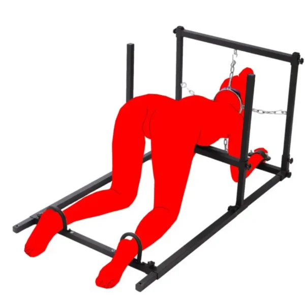 Multi-function Detachable Sex Furniture Chair Adult Sex Games BDSM Bondage Equipment Slave Handcuffs Erotic Sex Toy Online% - Image 3