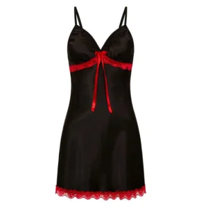 Women's Nightgown Sexy Sleepwear Silk Satin Nightwear Slip Dress Sleeveless Pajamas Sleepwear Plus Size Nightwear Comfortable